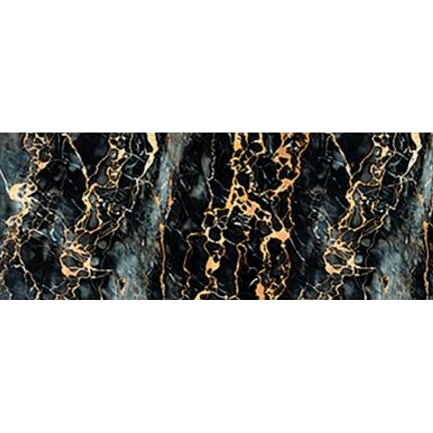 Кухон.фартук 600*3000 Мрамор черный 11749