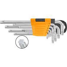 Набор ключей Torx INGCO Т10-Т50 (6/36) ННК13091