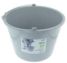 Ведро "Мастер" гибкое, ударопрочное для сухих смесей, 20л