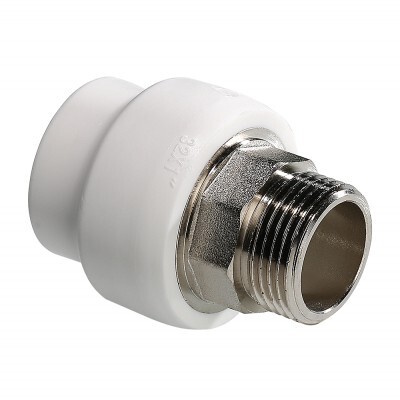 Муфта PP Valtec 40*1 1/4" (Н.Р.) под ключ VТр.707.0.04007