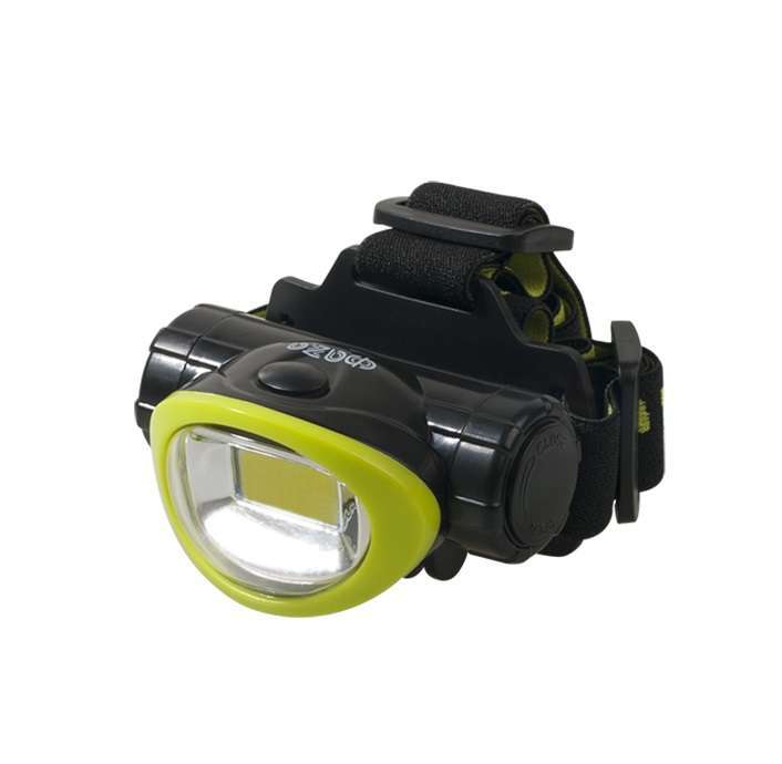 Фонарь налобный ФАZА H5-L3W 1LED 3xААА влагозащитный зеленый/черный 1 режима BL 3Вт