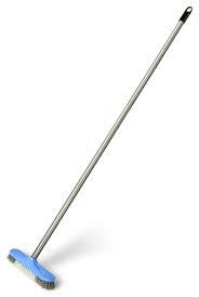 Щетка-скраббер д\чистки пола "Фанго" с чер синяя СВ9СИН