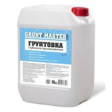 Грунтовка глубокого прон. GRUNT MASTER 10кг бут