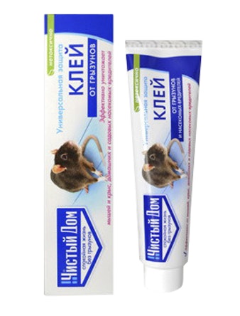 Клей ЧИСТЫЙ ДОМ от грызунов 130 г