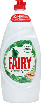 Средство для мытья посуды FAIRY "Нежные руки" чайное дерево и мята 900 мл