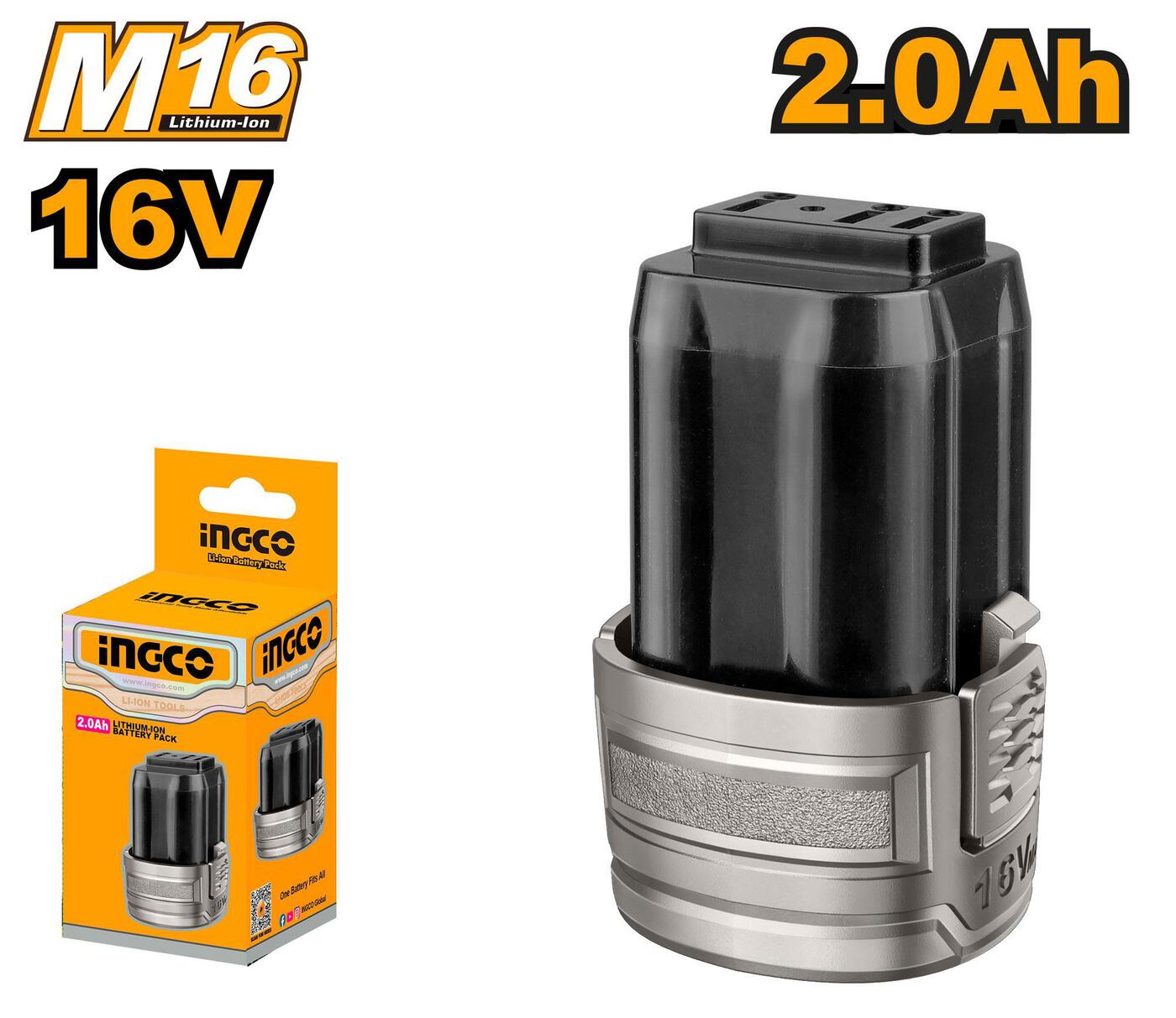 Аккумулятор INGCO FBLI1620 16B