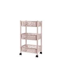 Этажерка 3-х секц. Keepleх на колесиках
