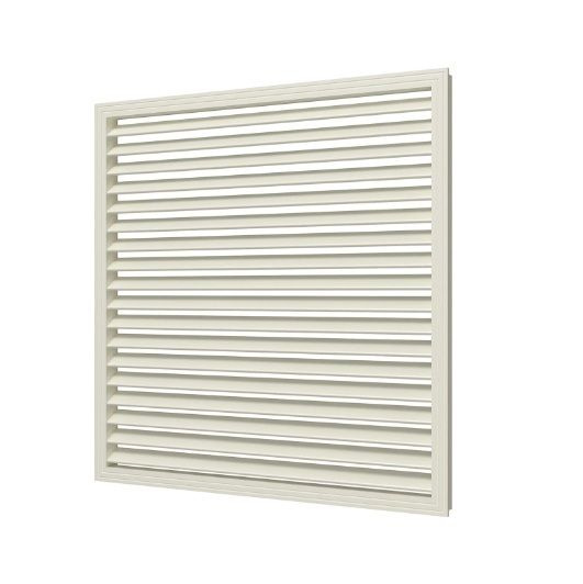 Решетка радиаторная 60* 60 слоновая кость П6060Р