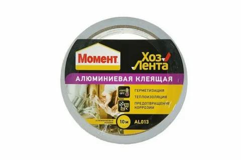 Лента хоз. МОМЕНТ 10м алюм.