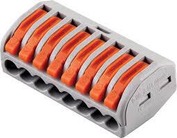 Клемма строительно-монтажная 8-проводная, LD222-418