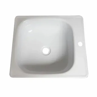 Мойка стал. эмал. 45*50 с кроншт