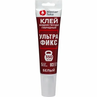 Клей гибридный  MasterTeks  ультрафикс. белый 80мл