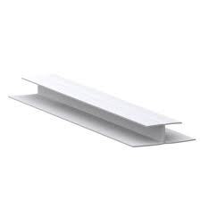 Профиль соединит. 8мм 3м белый