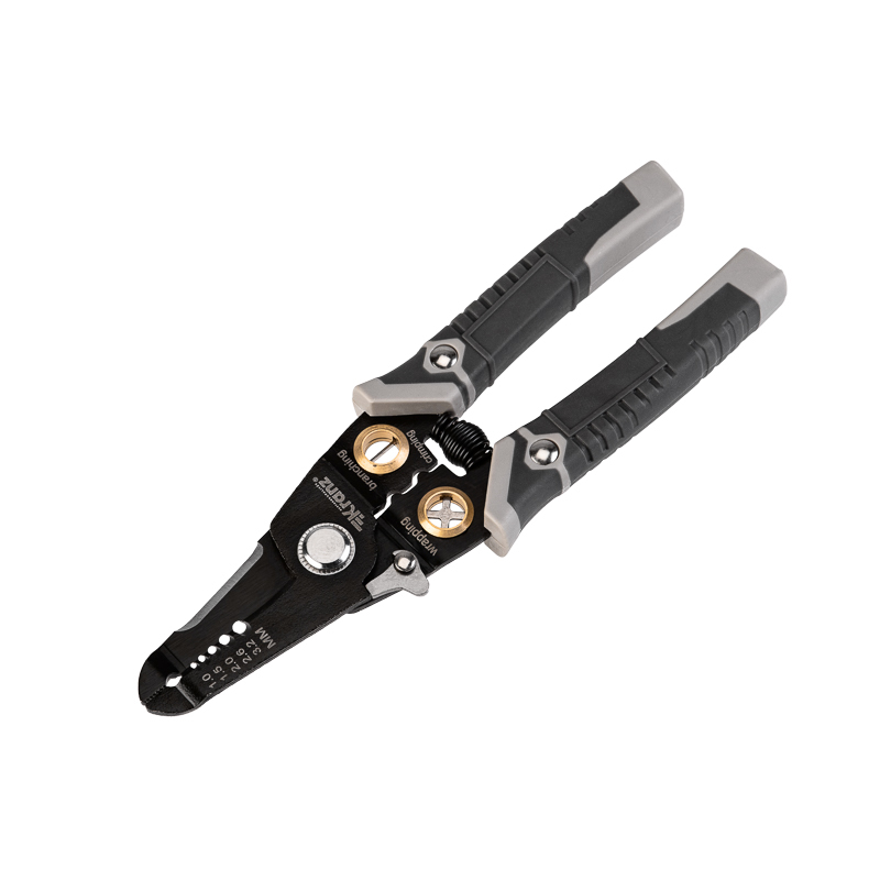 KRANZ арт. KR-12-4024-5, Многофункциональный инструмент для зачистки проводов 7в1 KRANZ